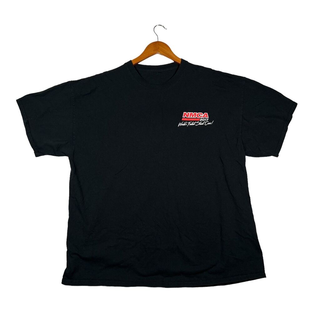 2017 Classic Muscle Car Show T-Shirt 90s NMCA 30th Anniversary Tour Black sz 2XL